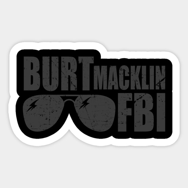 Burt Macklin Sticker by coolab